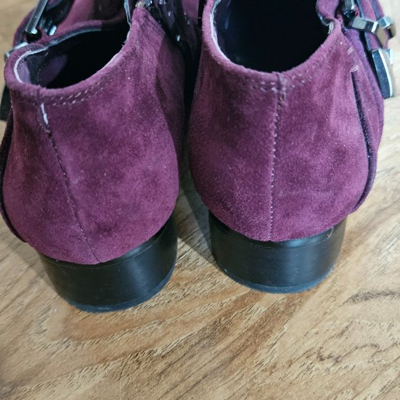 Vince Camuto Cosmika Buckle Leather Bootie - Picture 5 of 8